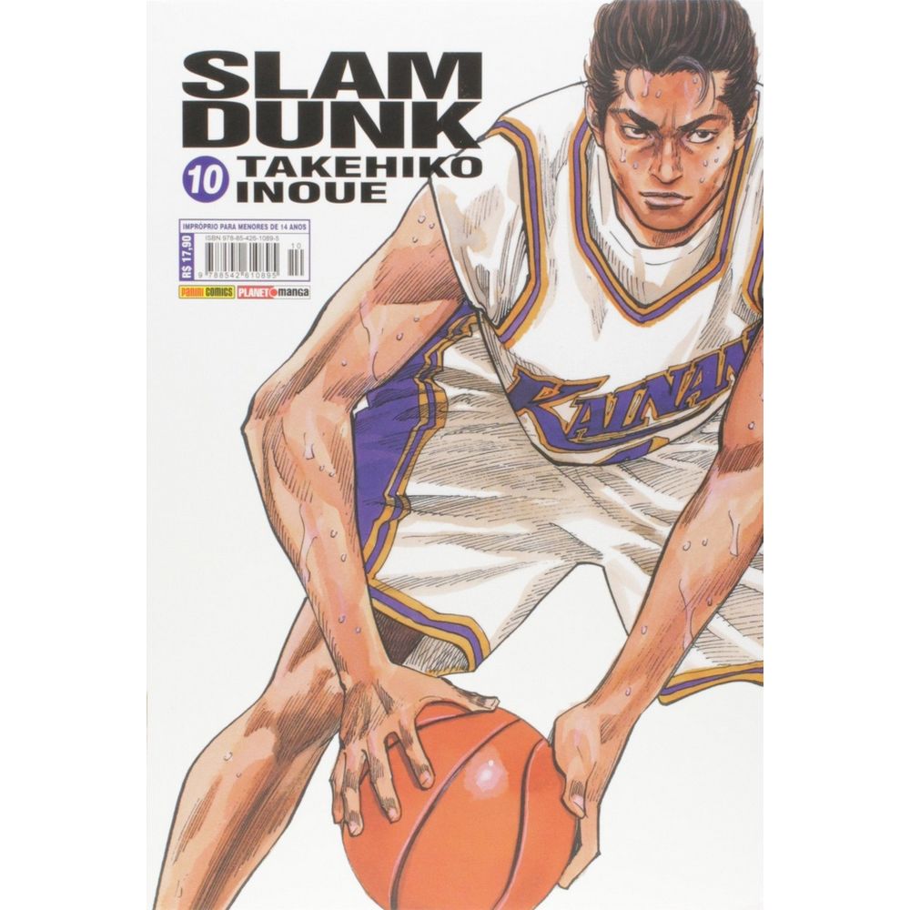 Mangá Slam Dunk - Volume 10 (Panini, lacrado) - Geek Point