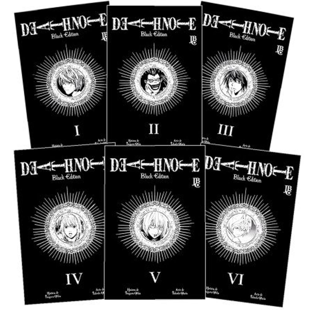 Mangá Death Note Black Edition - Mangás JBC