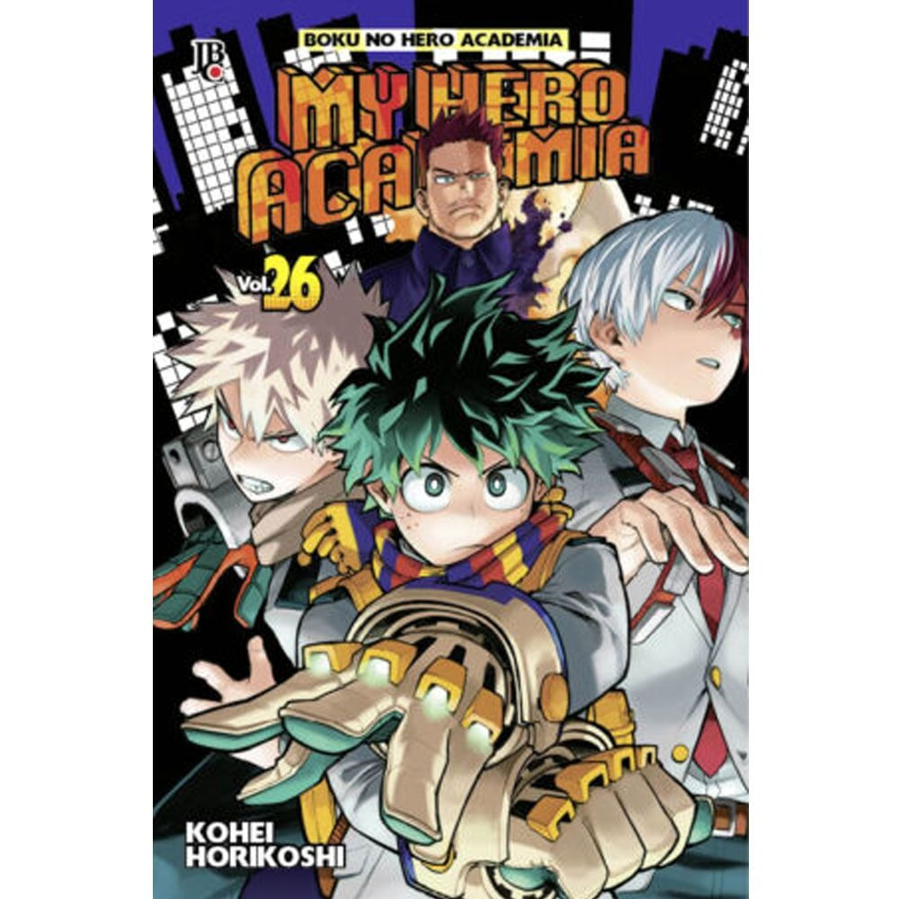 My Hero Academia Boku no Hero Mangá Vol. 26 - Português br em