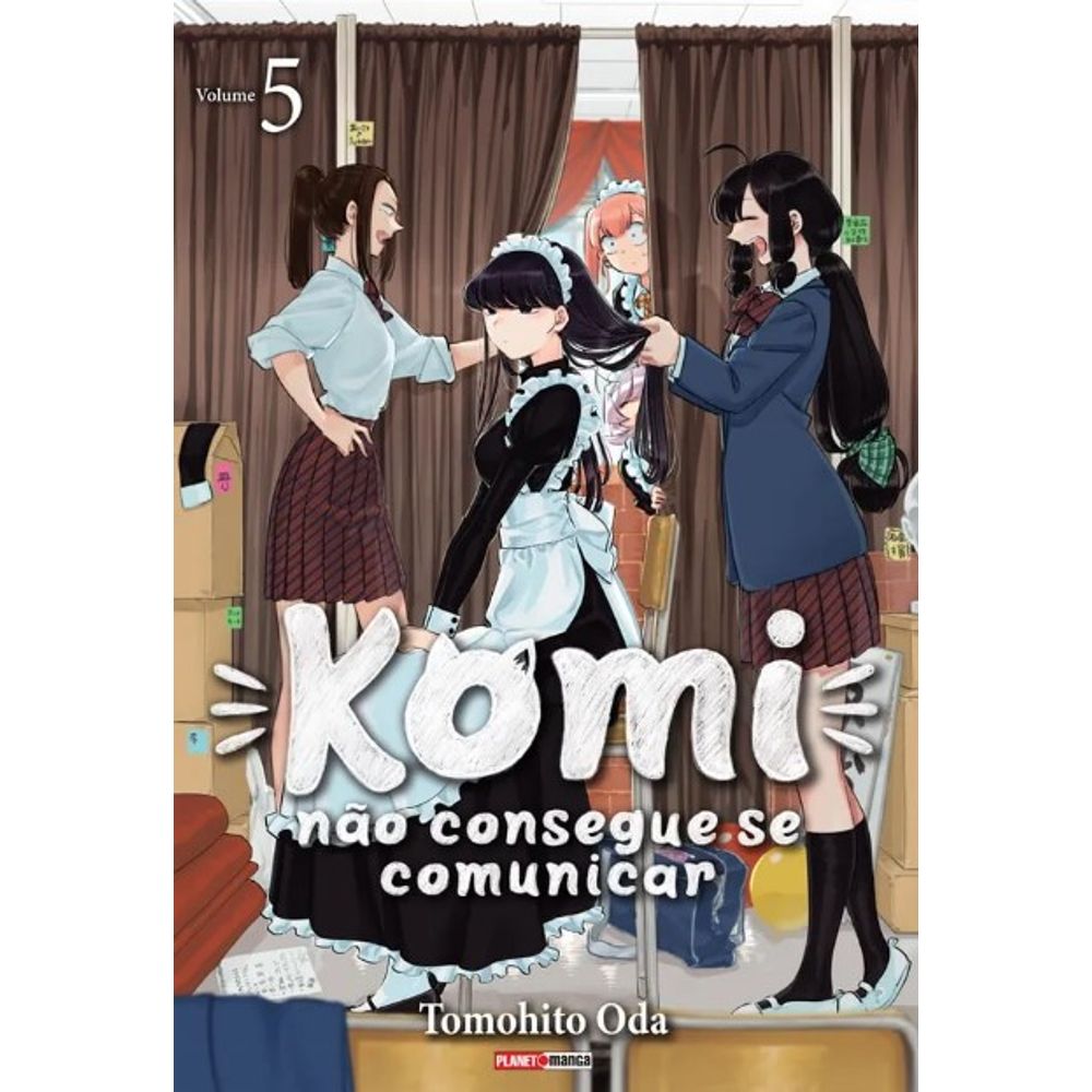 Mangá Komi Não Consegue Se Comunicar - Volume 5 (Panini, lacrado