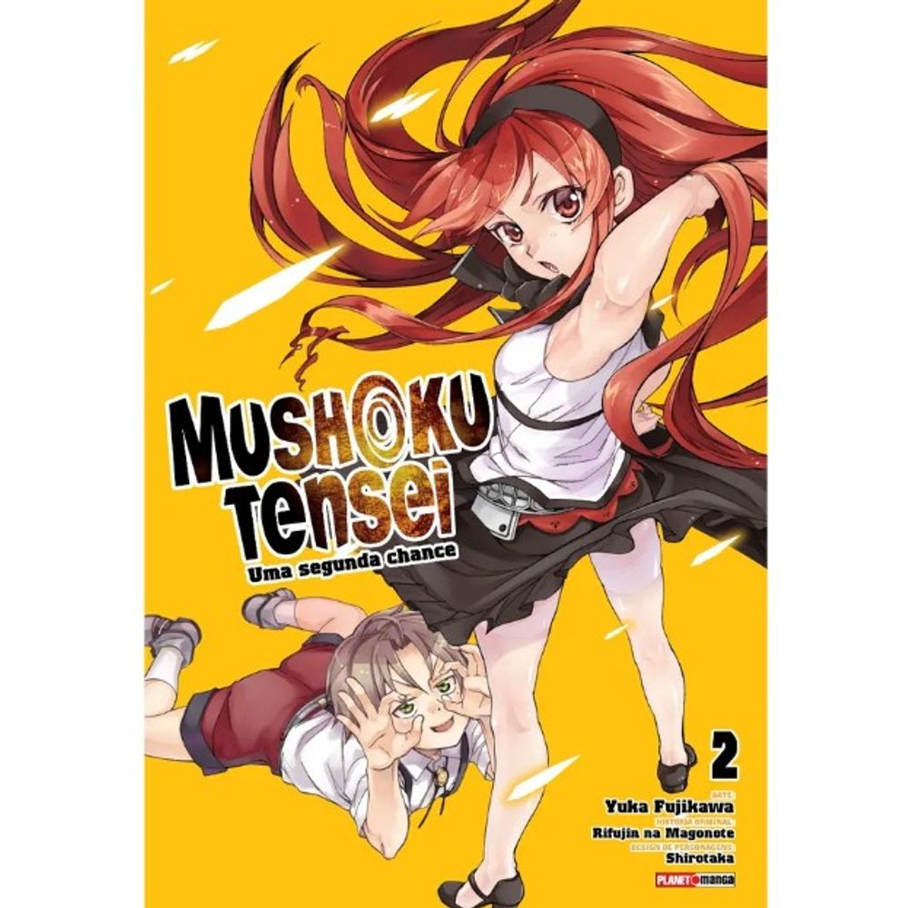Mangá Mushoku Tensei Uma Segunda Chance Volume 02