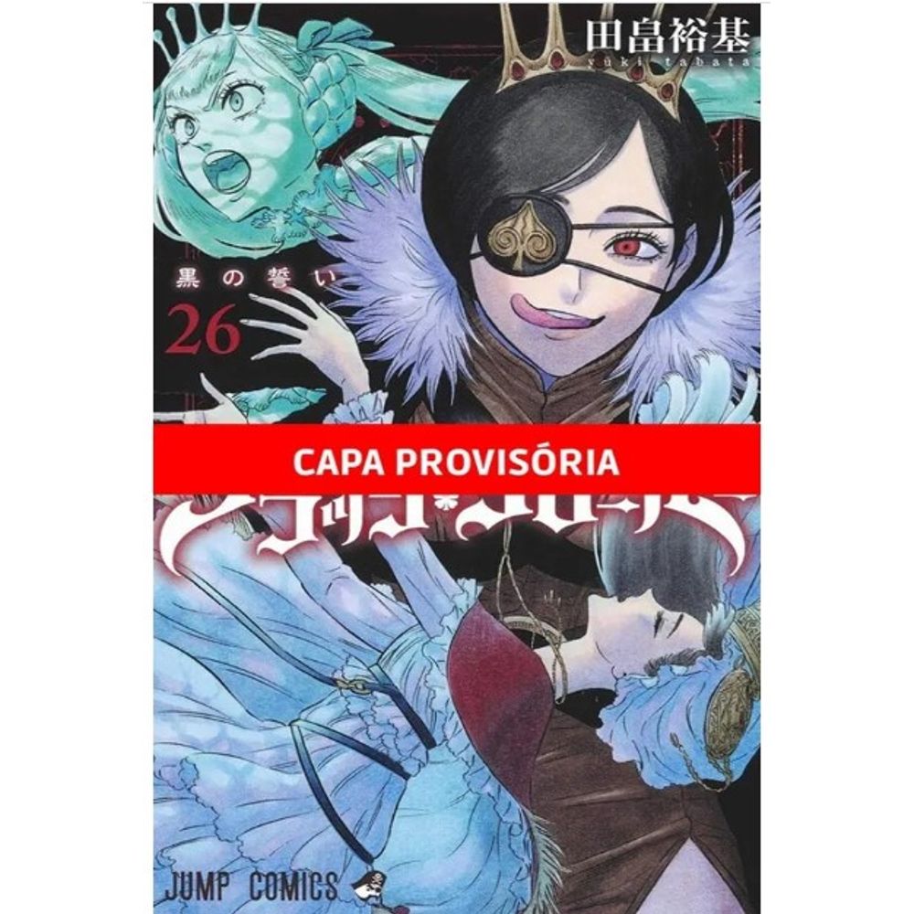 Black Clover Mangá Volume 1 Capa Comum Livro Português br em