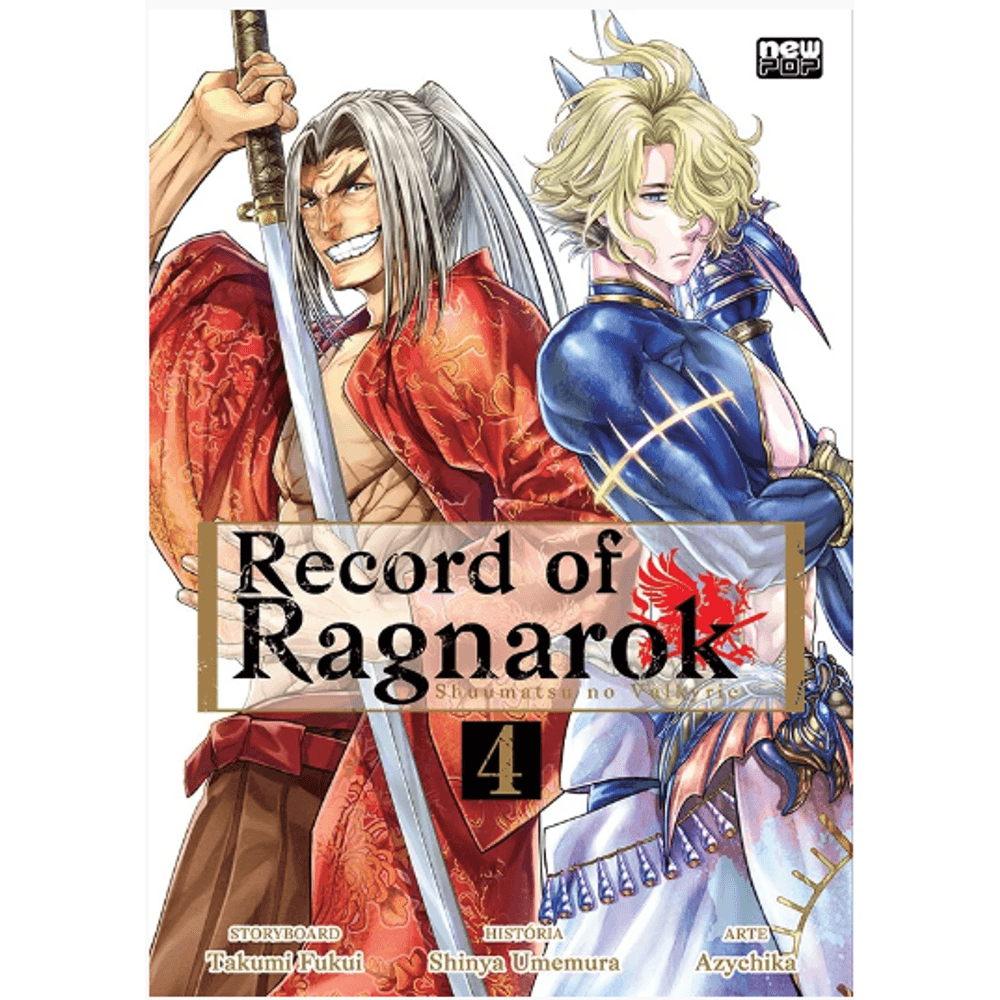 Mangá Record of Ragnarok: Volume 04 (New Pop, lacrado) - Geek Point