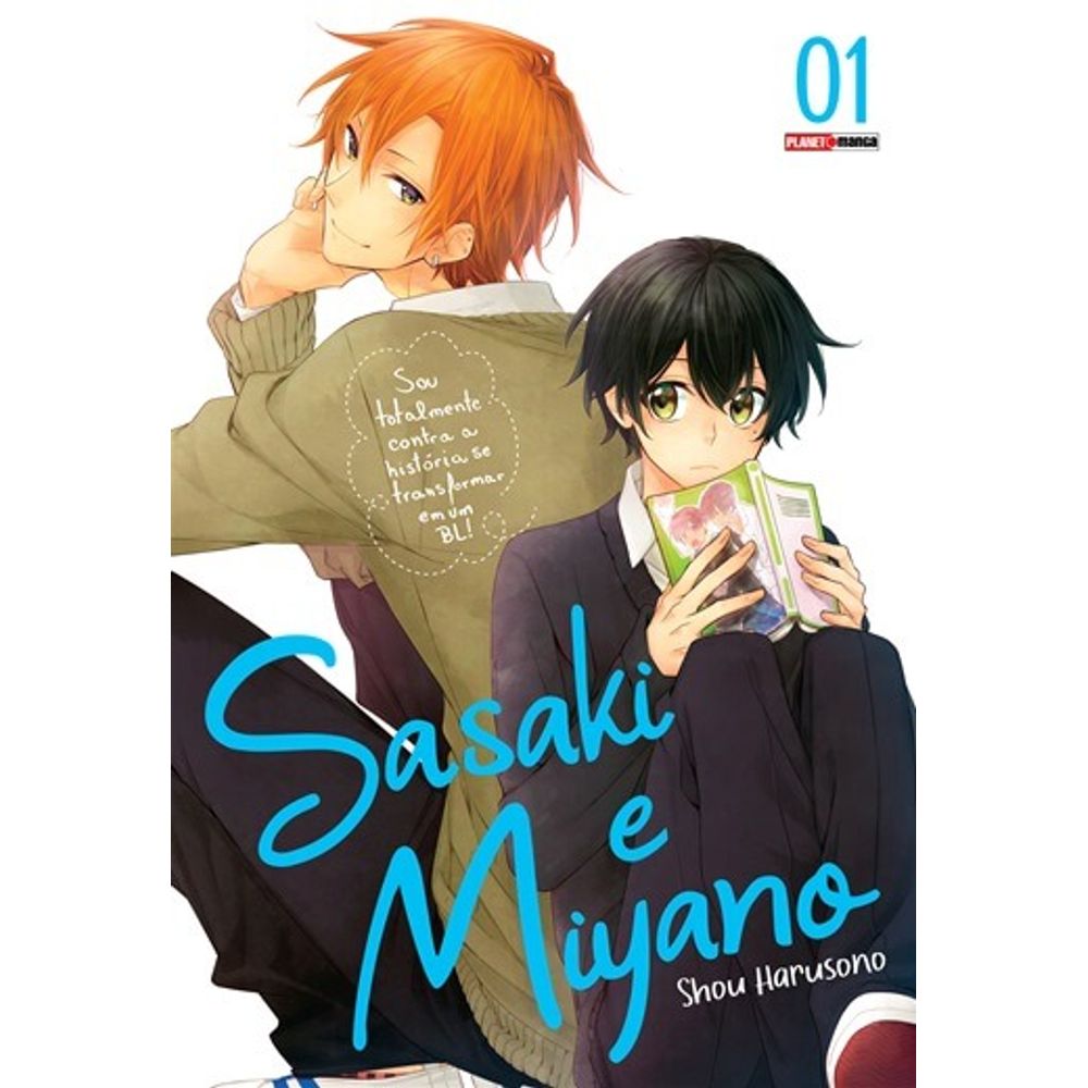 Mangá Sasaki e Miyano - Volume 1 (Panini, lacrado) - Geek Point