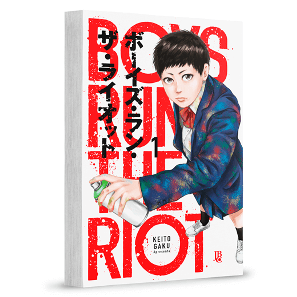 Mangá Boys Run the Riot Volume 1 (JBC, lacrado) Geek Point