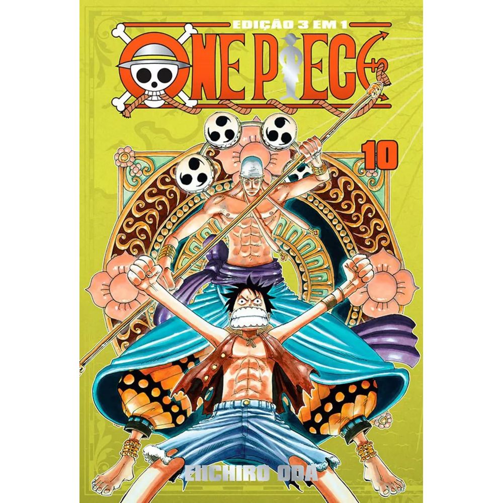 One Piece 3 em 1 - 03 - Eiichiro Oda - Português Capa Comum