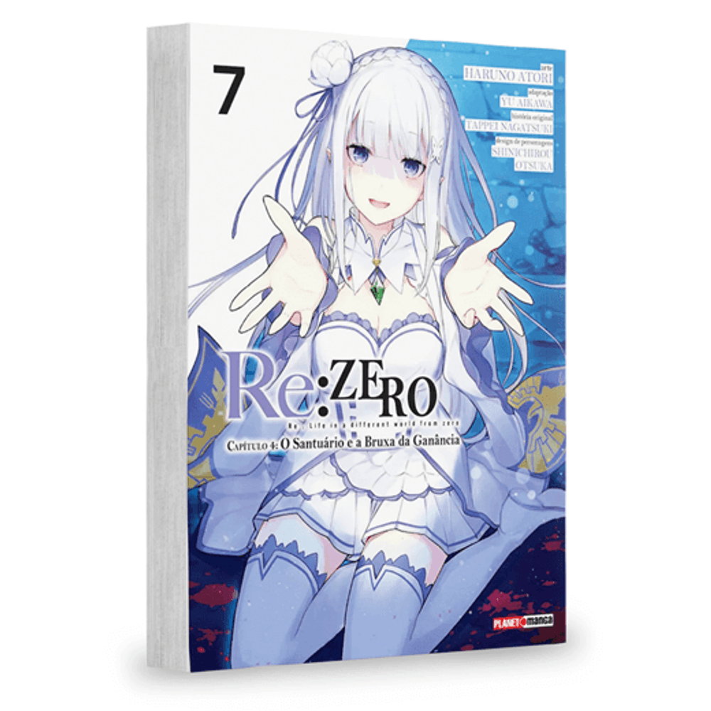 Mangá Re: Zero Capitulo 4 Vol. 07 (Panini, Lacrado) - Geek Point